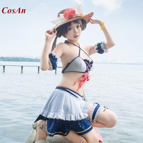 Hot Mobile Game Princess Connect! Re:Dive Suzume Cosplay Costume Sexy Swimsuit Female Role Play Clothing S-XL limited Stock
