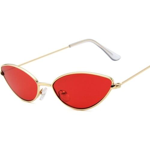 Cat Eye Sunglasses Women Metal Frame 2019 Fashion Vintage Gradient Sun Glasses For Female UV400 Shades Cute Sexy Ladies Goggle