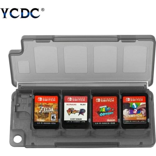 10 in 1 Game Card Case Portable Cartridge Box Protector For Nintendo Switch Storage Box Protector Case Waterproof Anti-shock
