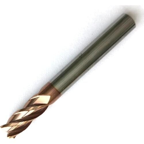 12mm D12*30*D12*75 4 Flutes HRC55 Tungsten Square End Mills Spiral Bits Carbide CNC Flat Endmill Router Bits