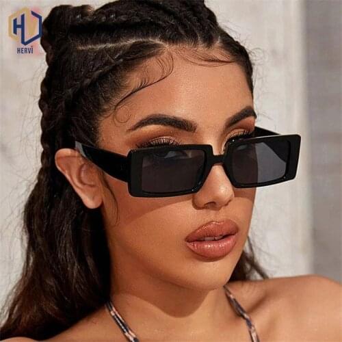 2021 Square Retro Sunglasses Women Vintage Sun Glasses For Women/Men Luxury Brand Eyeglasses Women Small Oculos De Sol