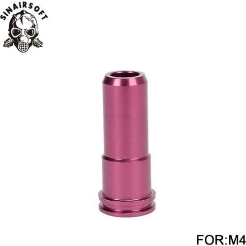 7075 Aluminum CNC Built-in single O-ring Preventg Air Leaking Seal M4 Nozzle For Airsoft AEG Paintball Hunting Accessories