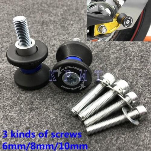 Motorcycle accessories Swingarm Sliders Spools For Suzuki GSXR GSX-R GSX-S 600 750 1000 K1 K3 K4 K5 K6 K7 K8 K9 K11 GSXR1300