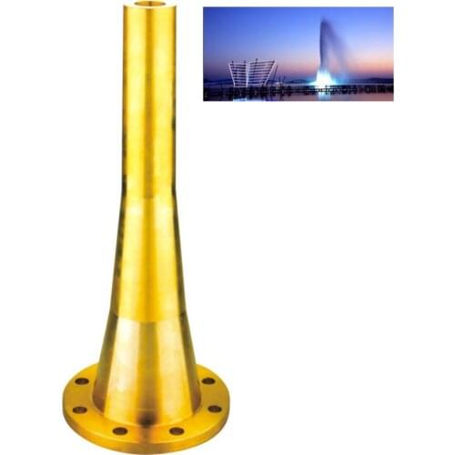 Fast Shipping 2A-100 Brass High Pressure Nozzle One Hundred Meters High Jet Fountain Nozzle Sprinkler Water Spray Head Pond