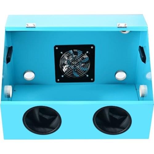 Metal Integrated Dust Box 220v Tool Set Desktop Beeswax Table Grinder Engraving Machine Waterproof And Dust Proof Box