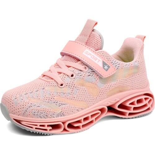 Comfortable 2021 New Children Kids Shoes Sneakers Girls Summer Student Breathable Casual