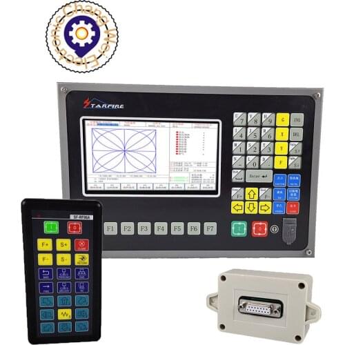 Hot!2-axis CNC cutting machine system kit Plasma flame cutting machine controller SF-2100C + Wireless remote control SF-RF06A