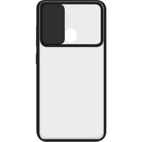 Mobile Phone Case with TPU Edge Samsung Galaxy A51 KSIX Duo Soft Cam Protect Black