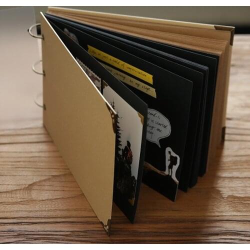 Diy Handmade Photo Album Scrapbook Baby Anniversary Gift Photo Album Creative Couple Accessories Fotoalbum Home Decor DF50XC