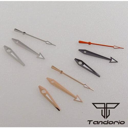 High quality Luminous Black/Orange/Silver/Rose Gold Watch Hands fit NH35A NH36A Movement
