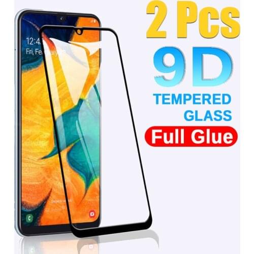 2PCS 9D Protective Tempered Glass for Samsung A51 A71 A50 A70 A80 Screen Protector for Samsung Galaxy A51 A71 A50 A70 A80 Film