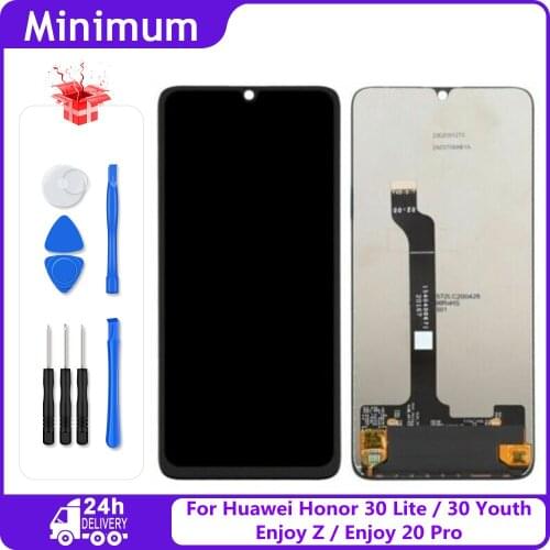 6.5" For Huawei Honor 30 Lite / 30 Youth MXW-AN00 LCD Display Touch Screen For Huawei Enjoy 20 Pro / Enjoy Z
