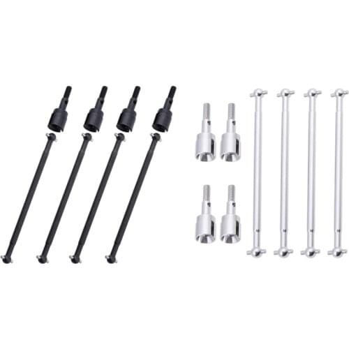 08029 Dogbones 89.5mm & Stub Wheel Axle 02033 Drive Shaft for 1/10 Redcat HSP Exceed RC Car Truck Replacement