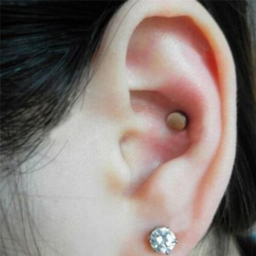 1 Pair magnetic therapy Slimming Earring weight loss Wearing Natural Weight Loss Organization Without Dieting