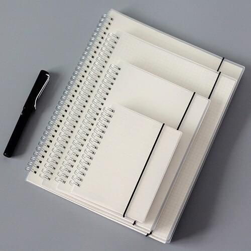 1pcs PP frosted coil this 32K16K notebook notepad original hand book A5A4B5A6 grid horizontal
