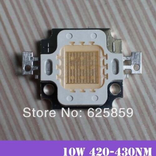 10pcs 10W violet 420-430nm UV Led Blub for Aquarium free shipping