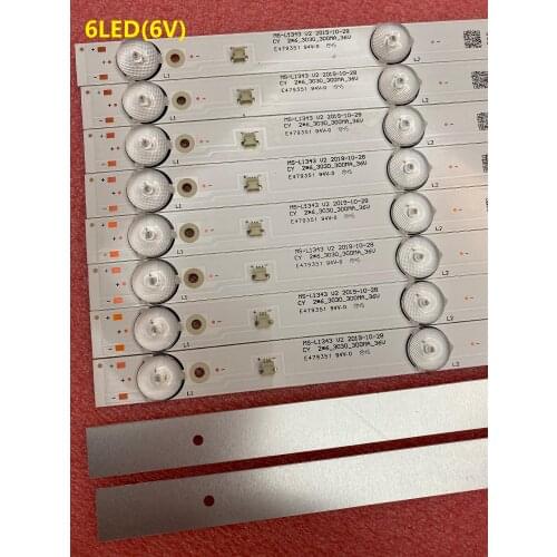 10 PCS/lot LED backlight strip for Polarline 32PL11TC 32LTV2002 JL.D32061330-081AS-M E348124 MS-L1343 V2 L2202 L1074 V2