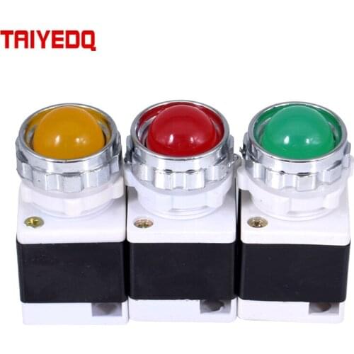 25mm LED Signal Light Indicator AD11-25/20/40 φ25mm Red Green Yellow Blue