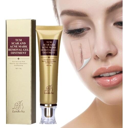 30g Ance Scar Removal Cream Moisturizing Gel Effectively Care For Skin Scar Repair Stretch Surgical Marks Ointment