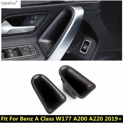 Car Accessories Door Handle Storage Bag Automobile Organizer Box Holder For Mercedes Benz A Class W177 A200 A220 2019 - 2021