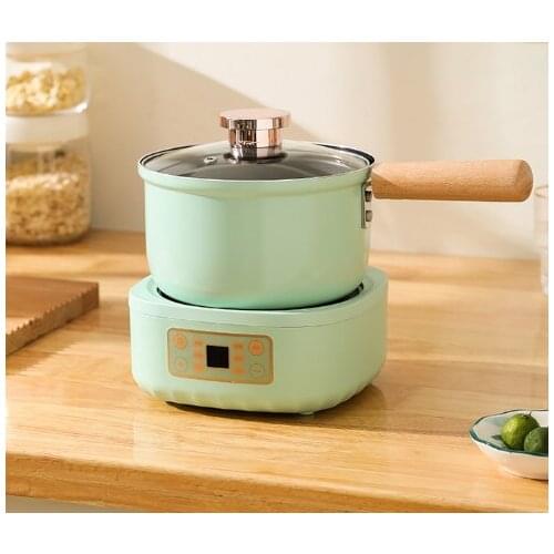 Household mini induction cooker round portable multi-function electric pottery stove small hot pot for student dormitory J06