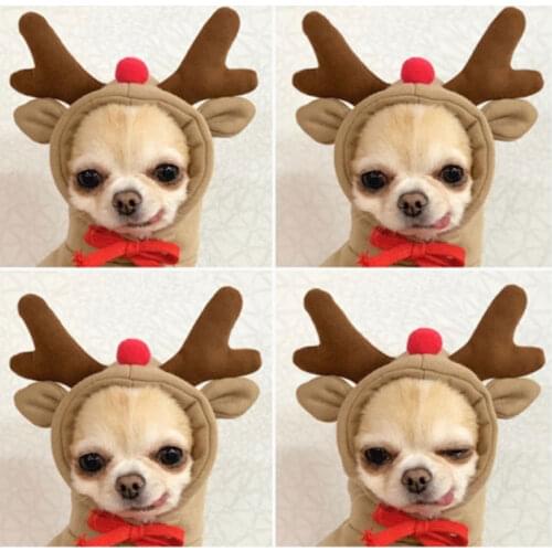 Milu deer turns into a small large breed dogs cat autumn/winter fleece two fleece clothing