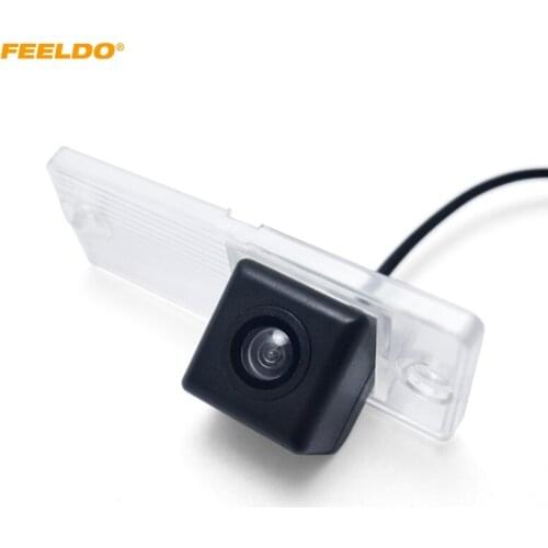FEELDO 1Set Car Backup Rear View Camera For KIA Cerato (09~13) /Forte (09~13) Night Vison Reverse Car Camera Kit#AM4519