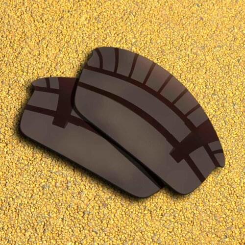 Brown Polarized Replacement Lenses for Bottlecap Sunglasses Frame 100% UVA & UVB