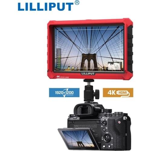 Lilliput A7S 7'' 1920x1200 HD IPS Screen 500cd/m2 Camera Real-time Monitor 4K input Output Video Assist