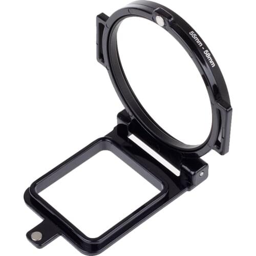 2016 New Go Pro Hero4 accessories,Aluminum alloy Easy 58mm Lens Filter Adapter Ring for GoPro Hero 4 3