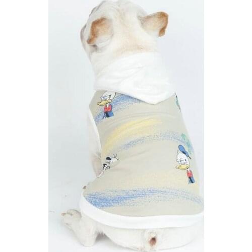 Pet Dog Spring Summer Clothes for Small Dogs Pets Clothing French Bulldog Hoodies Chihuahua Pug Costume Puppy Vest Yorkie Outfit