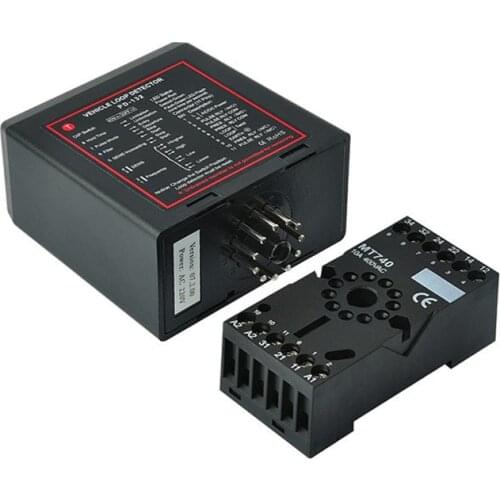 Single Channel inductive Loop Detector Automatic Gate and barrier gate /loop controller/traffic counters DC12V DV24V 110v 220V