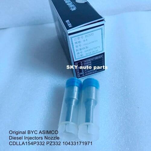 Original BYC ASIMCO Diesel Injectors Nozzle CDLLA154P332 PZ332 10433171971 (12pcs)
