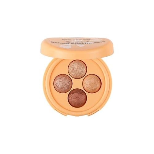Flormar Quartet Baked Eye Shadow Pallete Makeup Women Palette Cosmetics Eyeshadow Make up Glitter Fashion Urban