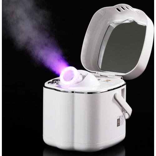 Steam ozone Whitening Moisturizing Facial Steamer Hot Spray Face Sprayer Vaporizer Beauty Salon Skin Spa Care 220V