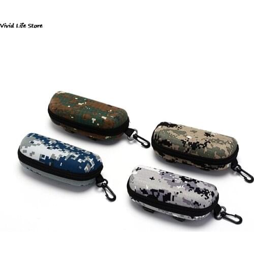 EVA Portable Sunglasses Box Camouflage Tactical Goggle Box Glasses Bag Case EDC Accessory Bag Outdoor Bags
