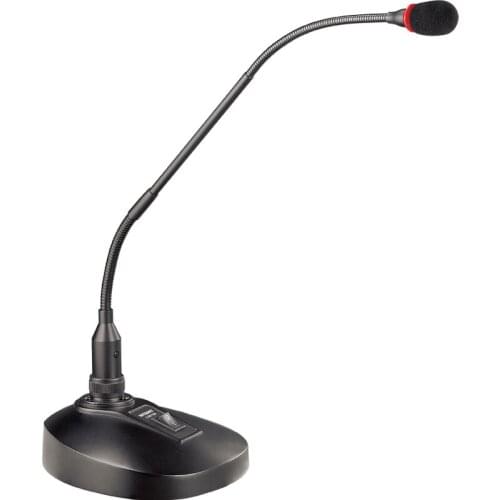 Takstar MS100-2 wired conference microphone gooseneck microphone with gold coating sound head