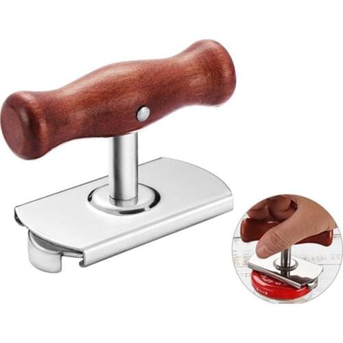 Manual Stainless Steel Easy Can Jar Opener Adjustable 1-4 Inches Cap Lid Openers Tool Kitchen Gadgets