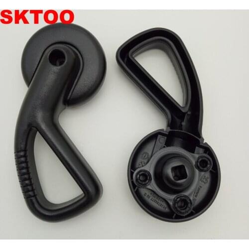 SKTOO Fit for peugeot 206 207 citroen c2 black adjust handle seat adjust wrench adjust device