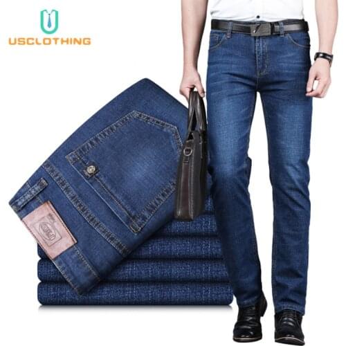 USCLOTHING A6X9Y Men's Classic Jeans