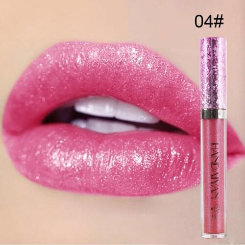 Hydrating lip Gloss Glitter Powder Shimmer Lipstick Mirror lipstick Waterproof Glitter Pearl Bright Makeup liquid Cosmetics