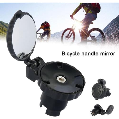 Bicycle Adjustable Rearview Mirror Rearview Handlebar Mirrors Handlebar Back Eye Cycling Rear View Mirrors Accessories