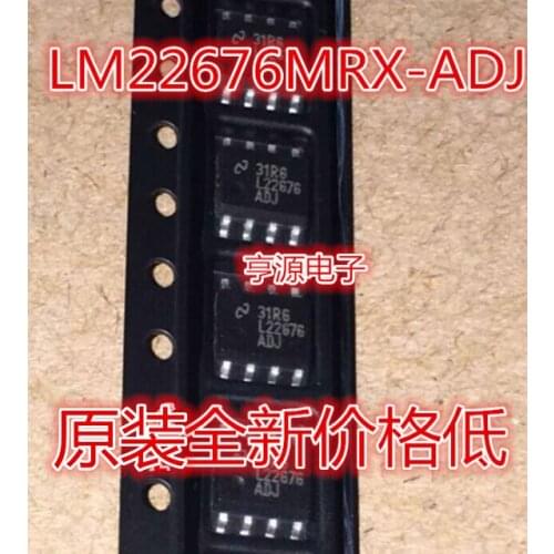 10PCS LM22676MR-ADJ LM22676MRX-ADJ L22676 SOP-8