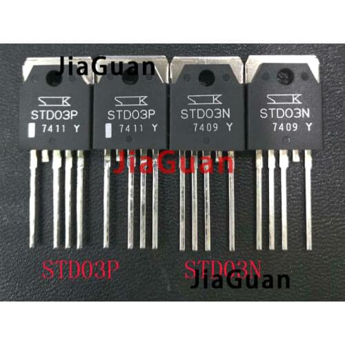 2pairs High power diode triode Sanken STD03N STD03P TO-3P Audio Power Amplifier tube New HIFI amplifier 160V 15A