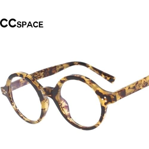 53385 TR90 Anti Blue Light Round Punk Optical Glasses Frames Men Women Fashion Computer Eyeglasses