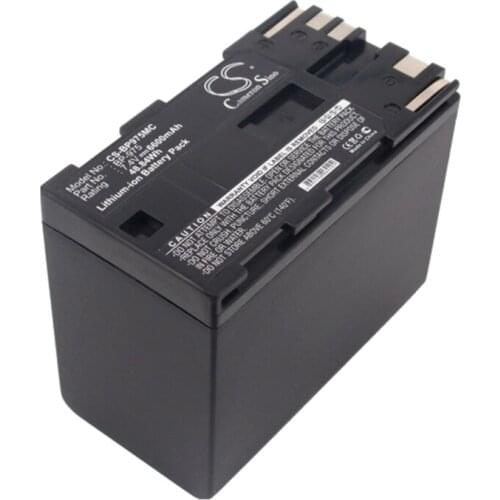 Cameron Sino 6600mah battery for CANON GL2 XF100 XF105 XF300 XF305 XH A1 XH A1S XH G1 XL H1 XL H1A XL1 XL1S XL2 XM2 BP-975
