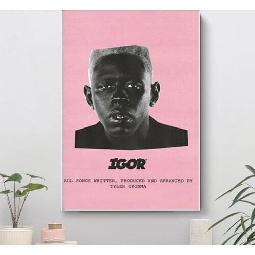 Rap Music Album Stars Canvas Painting Tyler The Creator Igor Posters Prints Wall Art Picture for Living Room Home Decor Cuadros
