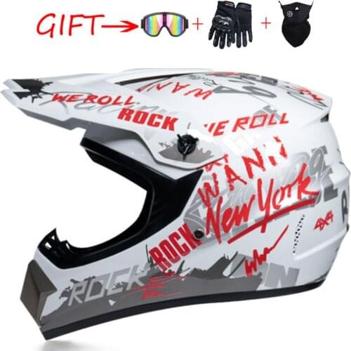 Free Gifts Motocross Helmet Dot Proved Off Road Motorcycle Helmet Cascos Para Moto Patterns Light Helmet Casco Moto Casque 905