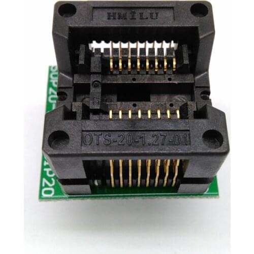 1pcs SOP16 Chip Burner Block 209mil IC Test Block OTS20-1.27-01 Programming Block