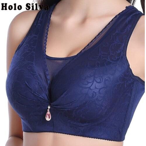 Women Bras Vest Brassiere C D cups 80 B to 105 D Push Up Bras for Women Sexy Underwear Wide Soft Push Up Vest Full Cup Brassiere